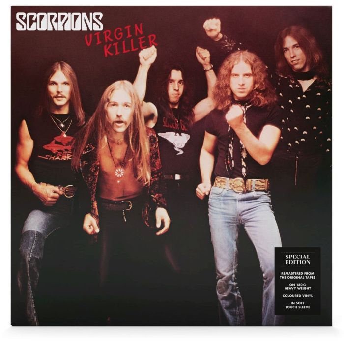 SCORPIONS - VIRGIN KILLER (180G/SKY BLUE VINYL)
