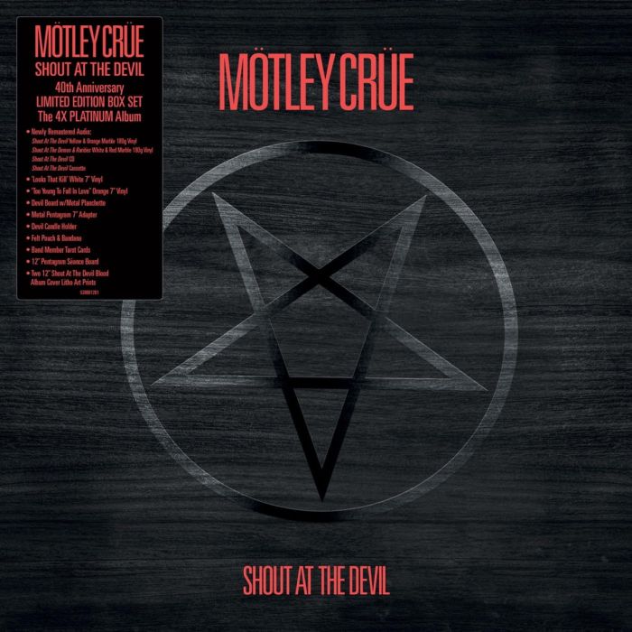 [2LP+2x7''+2CD+MC] Motley Crue - Shout At The Devil