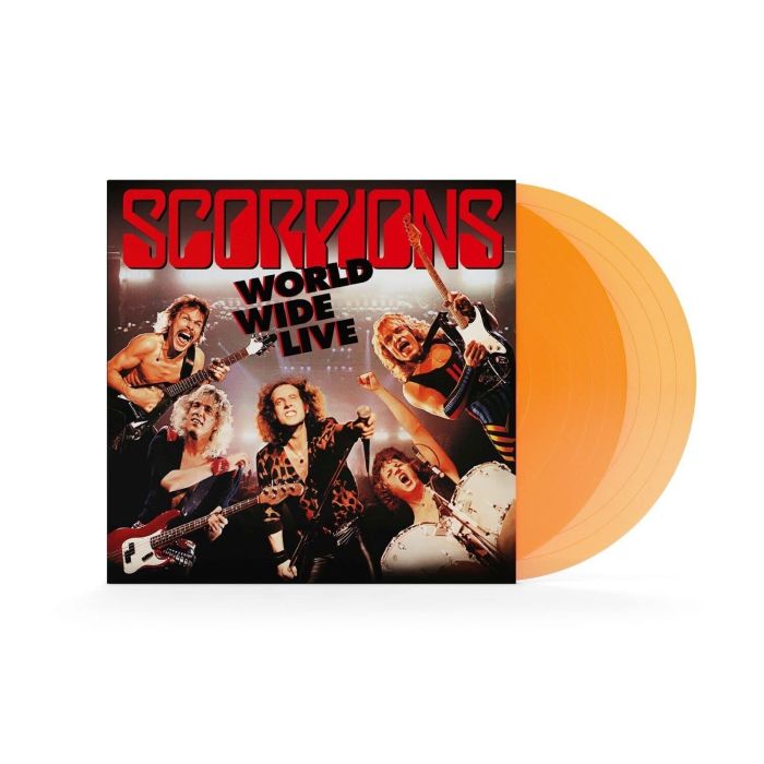 SCORPIONS - WORLD WIDE LIVE (TRANSPARENT ORANGE VINYL)