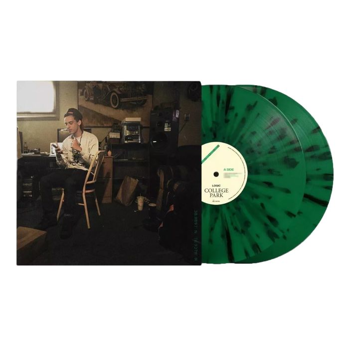 LOGIC - COLLEGE PARK (SIGNED INSERT/GREEN/BLACK SPLATTER VINYL)