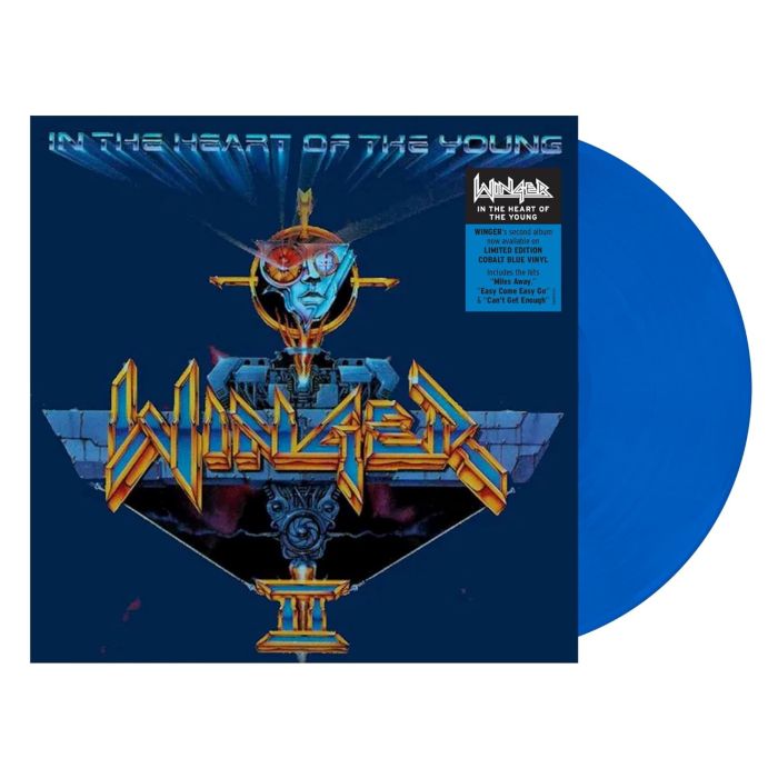 WINGER - WINGER II: IN THE HEART OF THE YOUNG (COBALT BLUE VINYL)