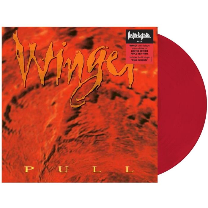 WINGER - PULL (APPLE RED VINYL)