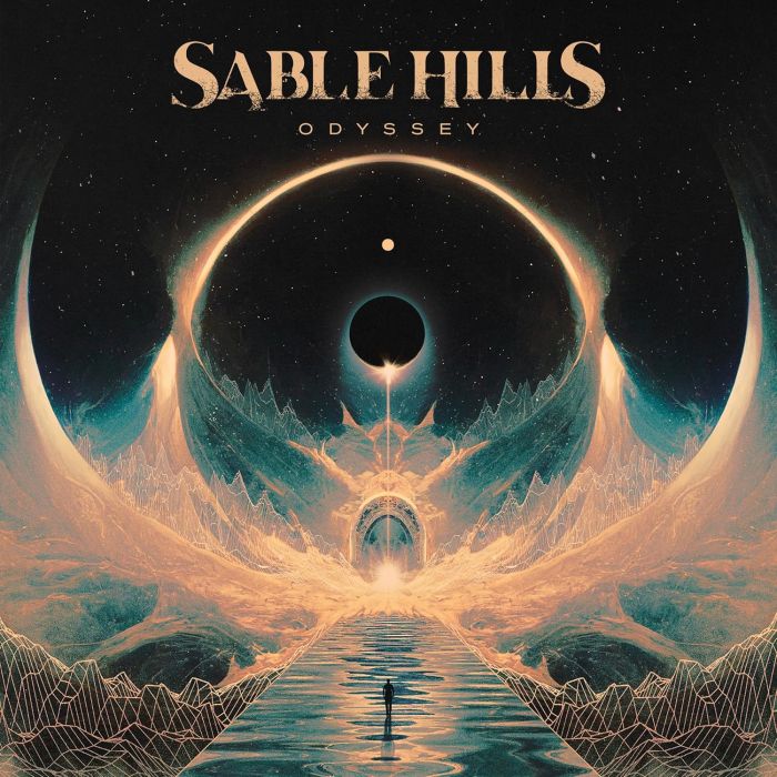 SABLE HILLS - ODYSSEY (CURACAO TRANSPARENT/BLACK MARBLED VINYL)
