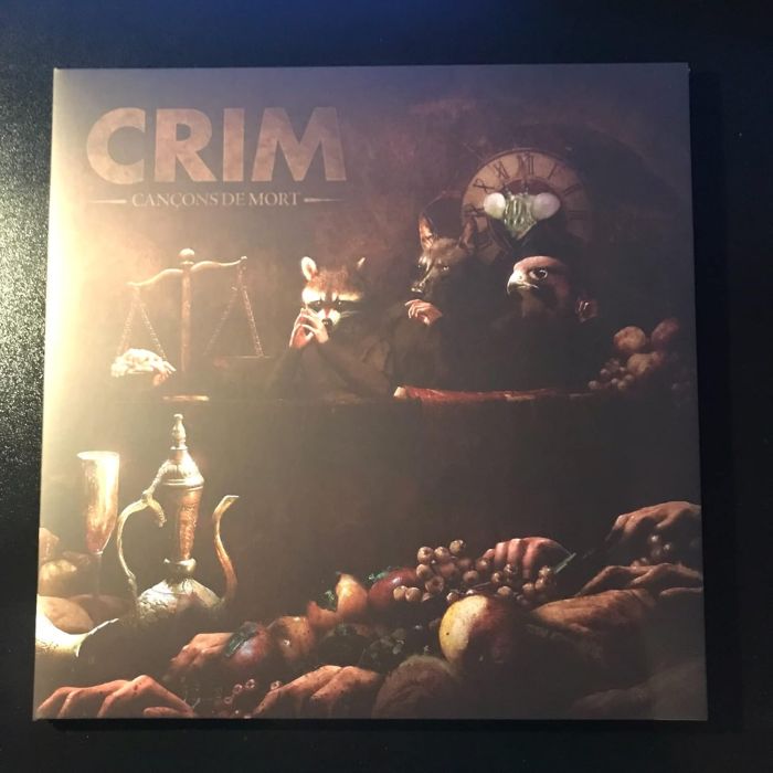 CRIM - CANCONS DE MORT (EVERGREEN & BROWN W/GOLD SPLATTER VINYL)
