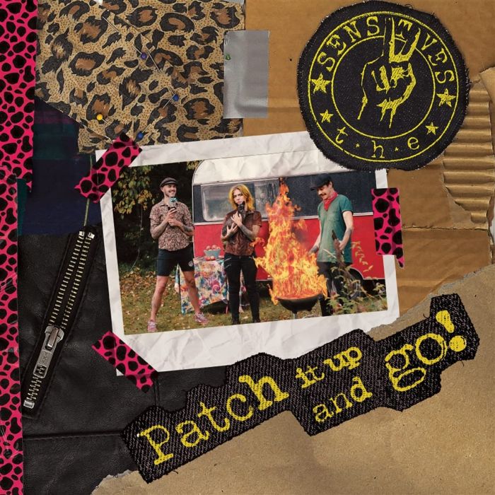 SENSITIVES - PATCH IT UP & GO (YELLOW/BLACK MARBLE VINYL)