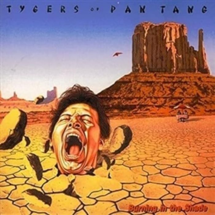 TYGERS OF PAN TANG - BURNING IN THE SHADE (ORANGE VINYL)