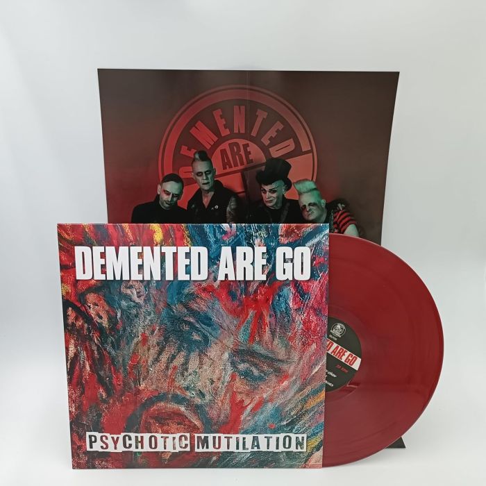 DEMENTED ARE GO - PSYCHOTIC MUTILATION (SMOKEY BLOODRED VINYL)