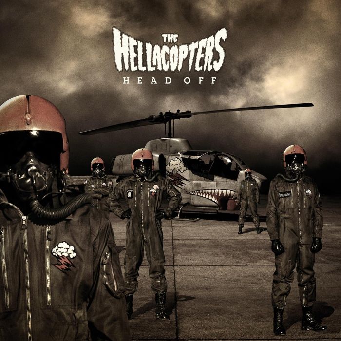 HELLACOPTERS - HEAD OFF (TRANS ORANGE BLACK VINYL)