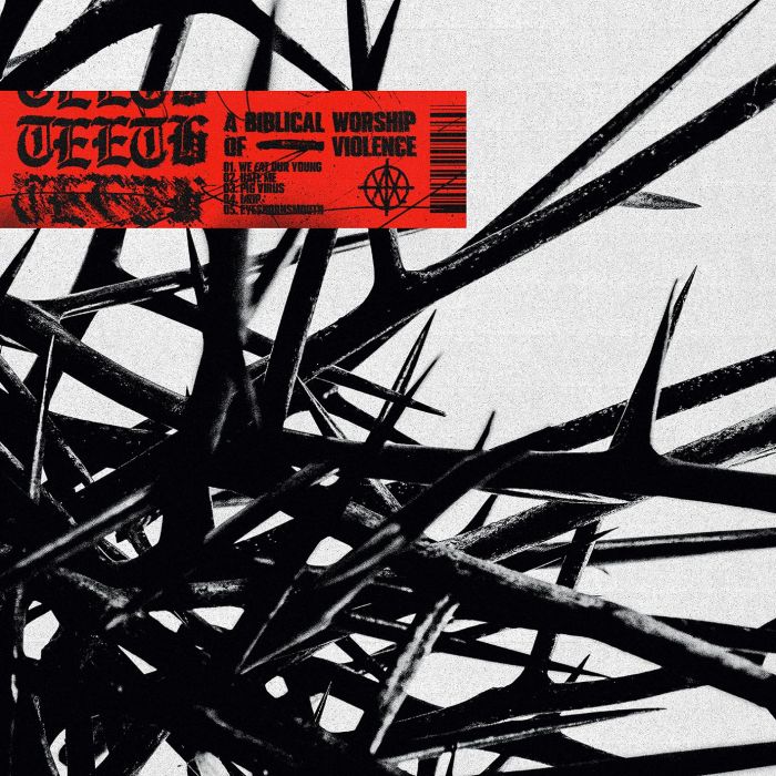 TEETH - BIBLICAL WORSHIP OF VIOLENCE (RED & BLACK VINYL)