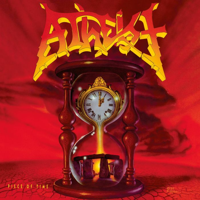 ATHEIST - PIECE OF TIME (TRANSPARENT ORANGE VINYL)