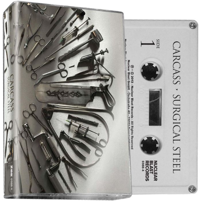 CARCASS - SURGICAL STEEL (10TH ANNIVERSARY/SILVER CASSETTE)