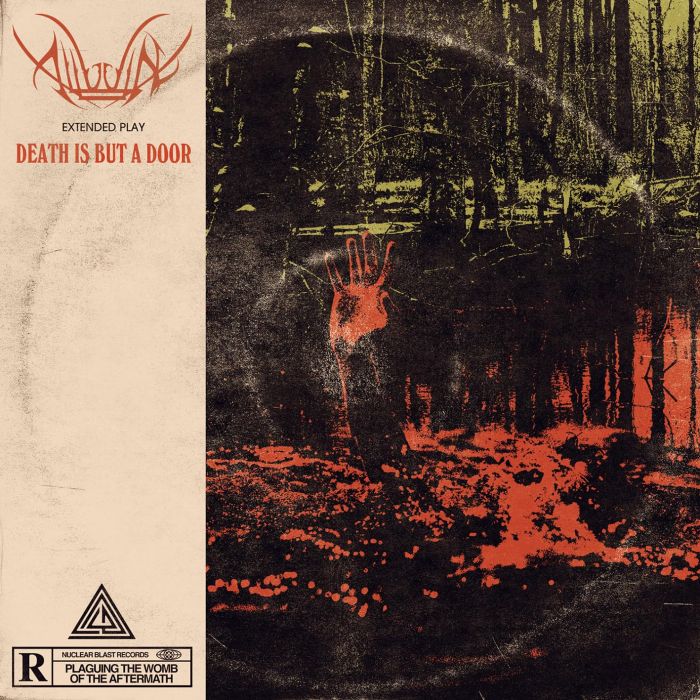 ALLUVIAL - DEATH IS BUT A DOOR (BLACK & RED SWIRL VINYL)