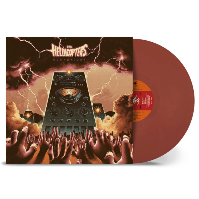 HELLACOPTERS - OVERDRIVER (BRICK RED VINYL)