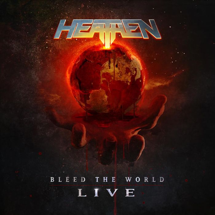 HEATHEN - BLEED THE WORLD: LIVE (TRANS RED VINYL)