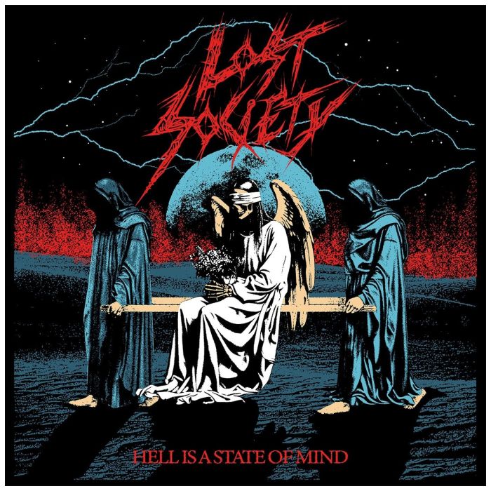 LOST SOCIETY - HELL IS A STATE OF MIND (TRANSPARENT RED VINYL)