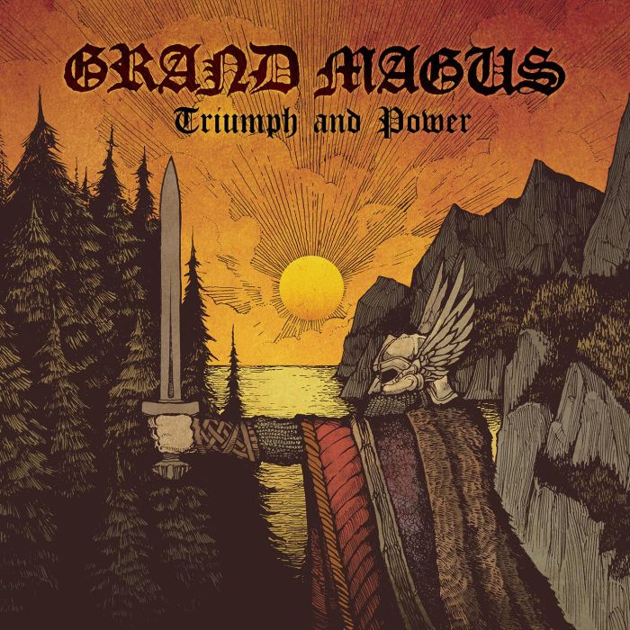 GRAND MAGUS - TRIUMPH & POWER (10TH ANNIVERSARY/TRANS CRYSTAL VINYL)