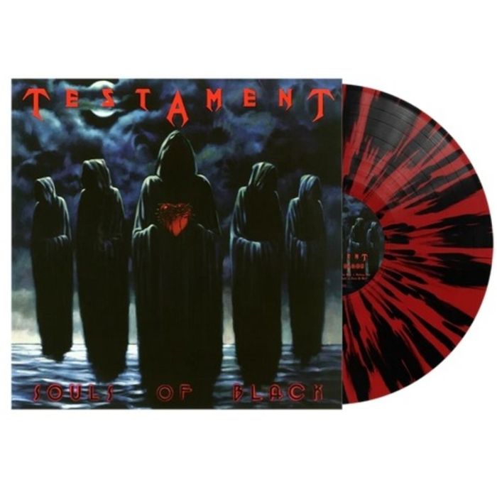 TESTAMENT - SOULS OF BLACK (RED/BLACK SPLATTER VINYL)