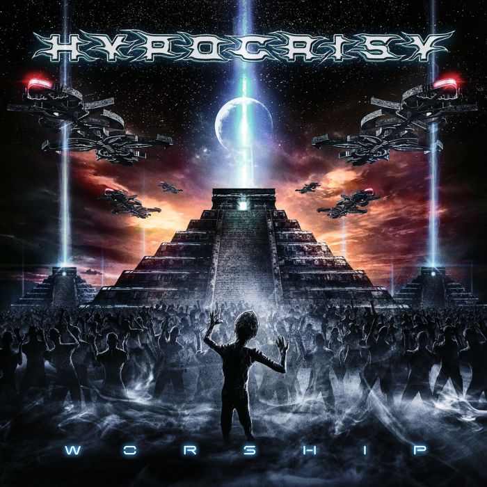 HYPOCRISY - WORSHIP (TRANSPARENT BLUE CURACAO VINYL)