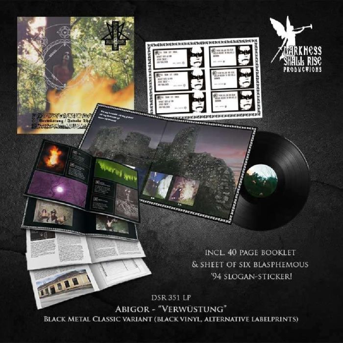 ABIGOR - VERWUSTUNG / INVOKE THE DARK AGE