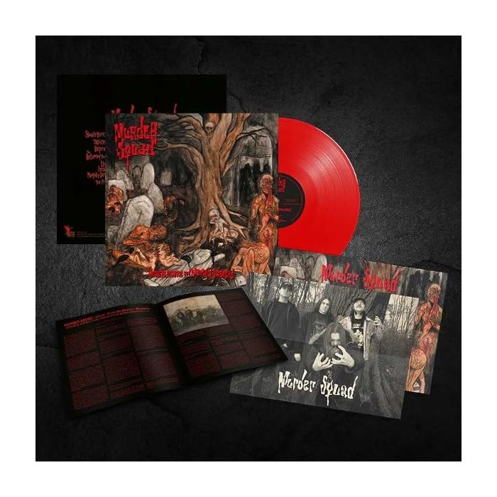 MURDER SQUAD - UNSANE, INSANE & MENTALLY DERANGED (RED VINYL)