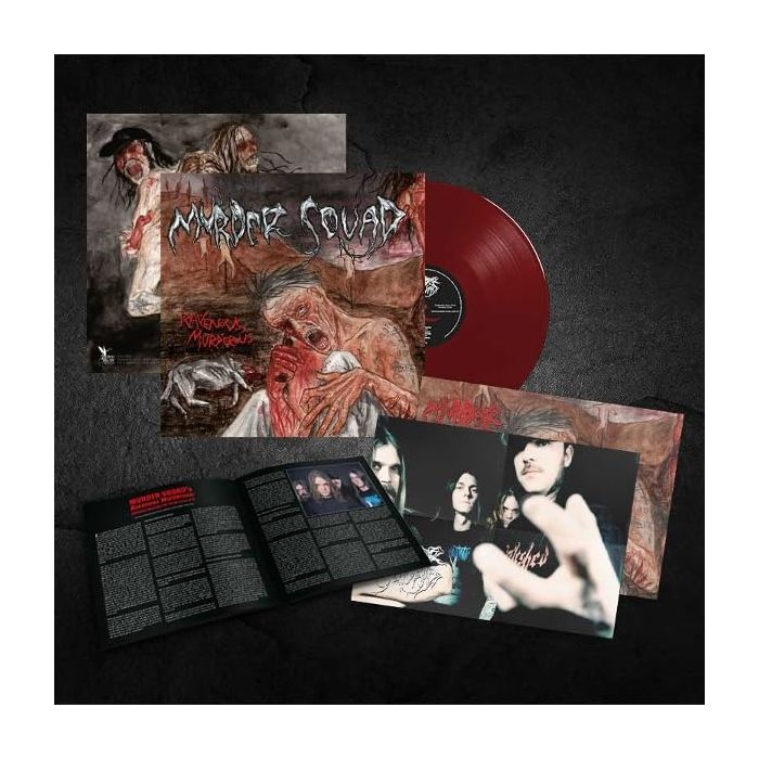MURDER SQUAD - RAVENOUS MURDEROUS (OXBLOOD VINYL)