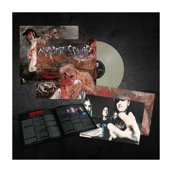 MURDER SQUAD - RAVENOUS MURDEROUS (MILKY CLEAR VINYL)