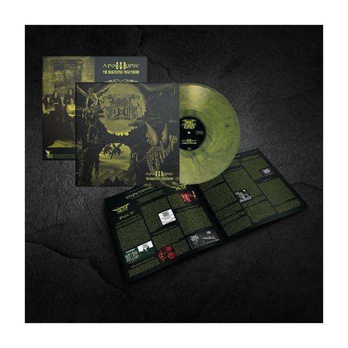 IMPENDING DOOM - APOCALYPSE III (THE MANIFESTED PURGATORIUM) (GREEN/YELLOW/BLACK M