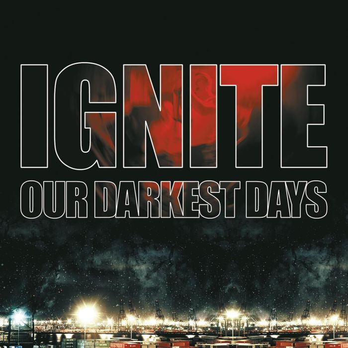 IGNITE - OUR DARKEST DAYS (LIMITED RED/BLACK MARBLED VINYL)