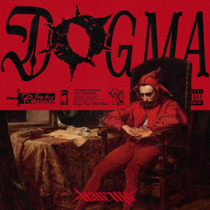HALF ME - DOGMA (LIMITED/BLACK, RED SPLATTER VINYL)