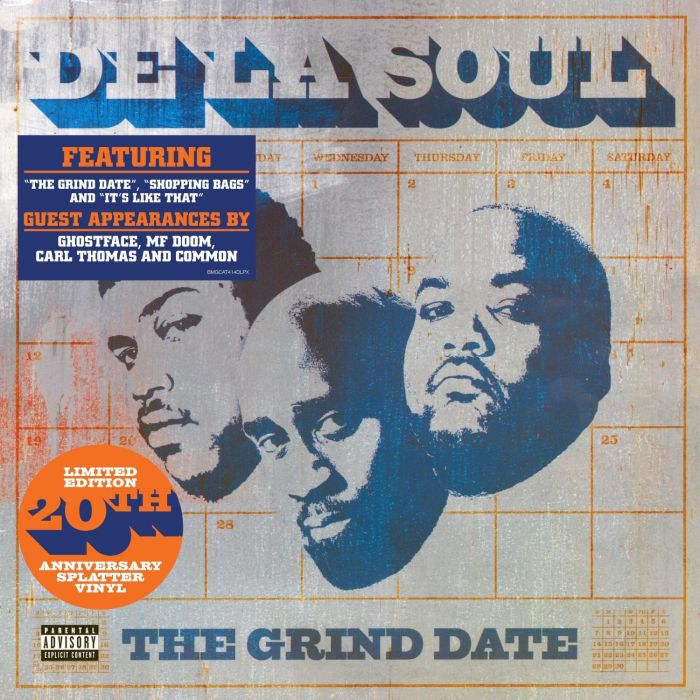 DE LA SOUL - GRIND DATE (20TH ANNIVERSARY/SPLATTER VINYL)