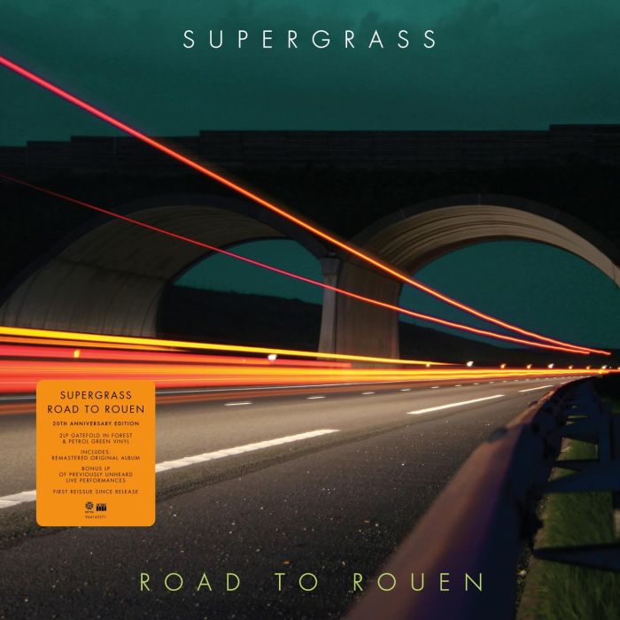 SUPERGRASS - ROAD TO ROUEN (20TH ANNIVERSARY) (PETROL/FOREST GREEN VINYL)