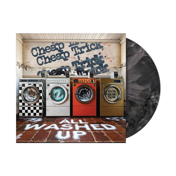 CHEAP TRICK - ALL WASHED UP (GRAPHITE MARBLE VINYL)