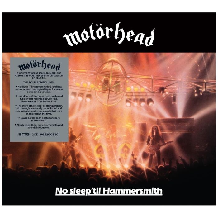 MOTORHEAD - NO SLEEP TIL HAMMERSMITH (40TH ANNIVERSARY)