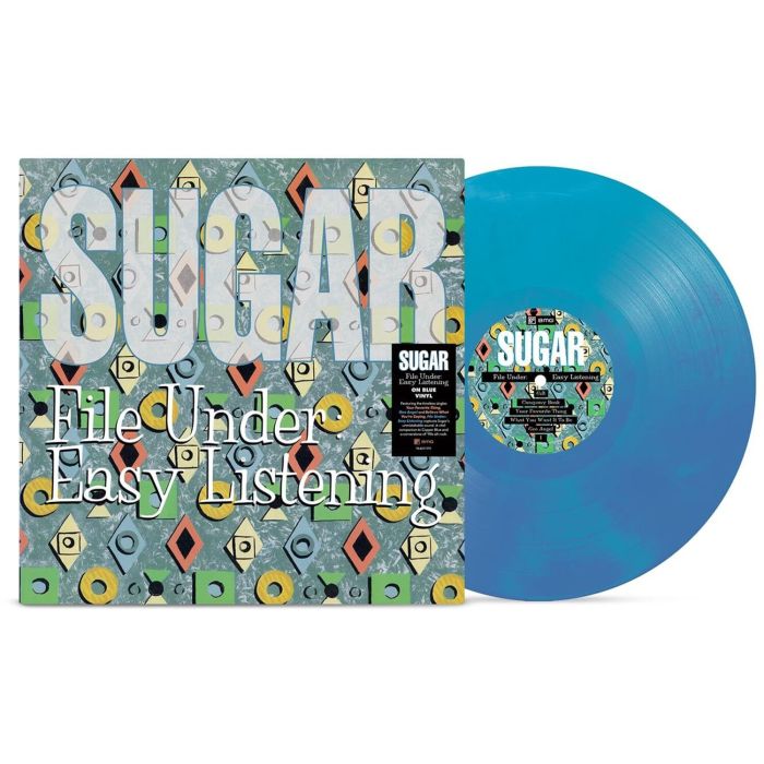 SUGAR - FILE UNDER: EASY LISTENING (BLUE VINYL)