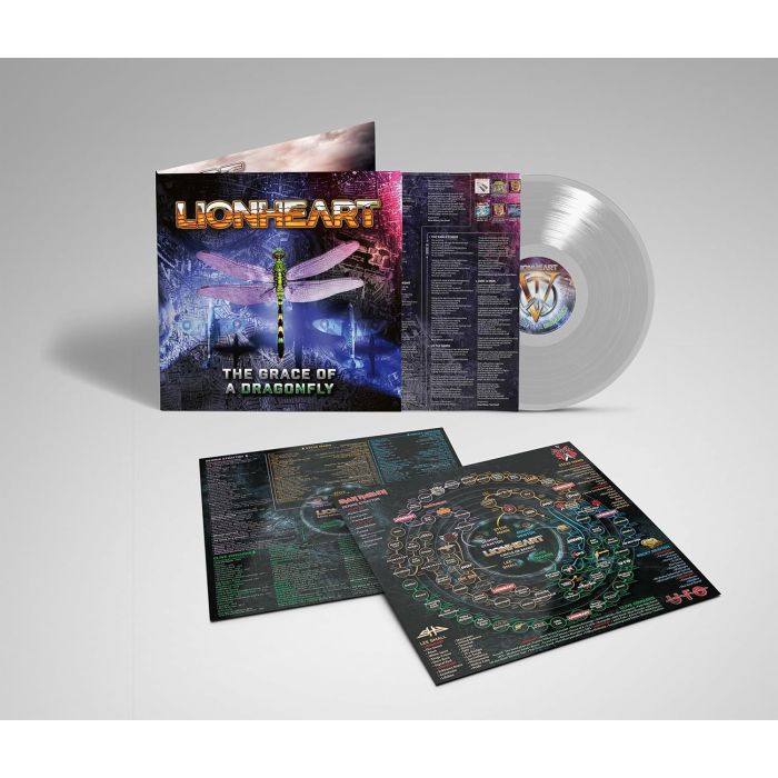 LIONHEART - GRACE OF A DRAGONFLY (SILVER VINYL)