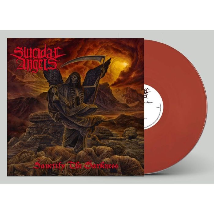 SUICIDAL ANGELS - SANCTIFY THE DARKNESS (BRICK RED VINYL)