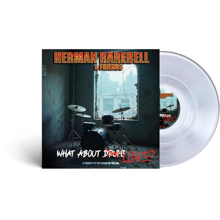 HERMAN RAREBELL - HERMAN RAREBELL & FRIENDS - WHAT ABOUT LOVE (CLEAR VINYL)