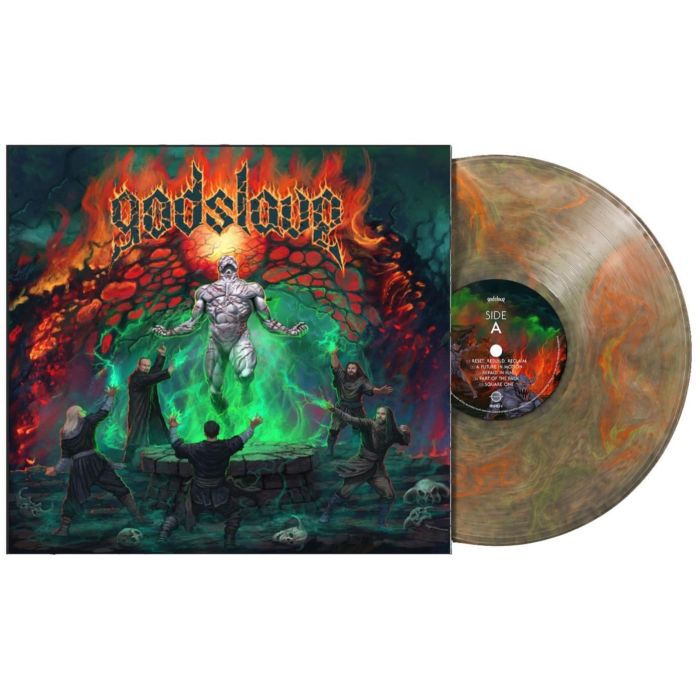 GODSLAVE - GODSLAVE (GREEN/ORANGE VINYL)