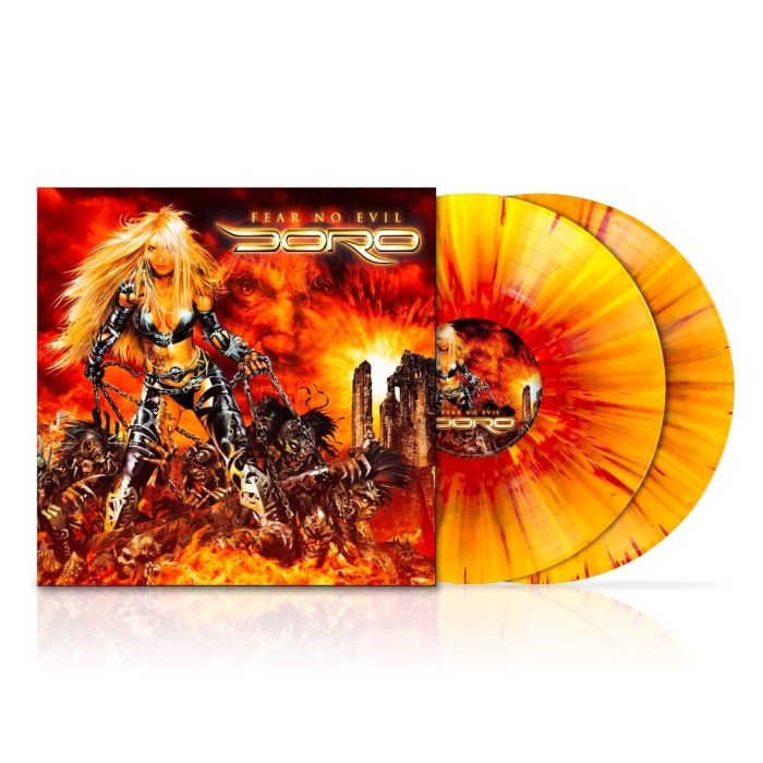 DORO - FEAR NO EVIL (RED/YELLOW VINYL/DELXUE)