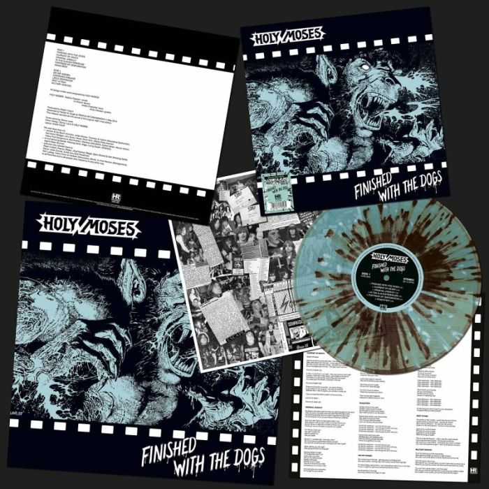 HOLY MOSES - FINISHED WITH THE DOGS (SPLATTER VINYL)
