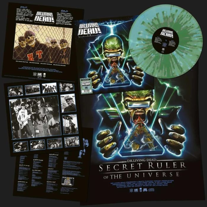 DR. LIVING DEAD! - DR. LIVING DEAD! (ELECTRIC BLUE/ OLIVE GREEN SPLATTER VINYL/REISS