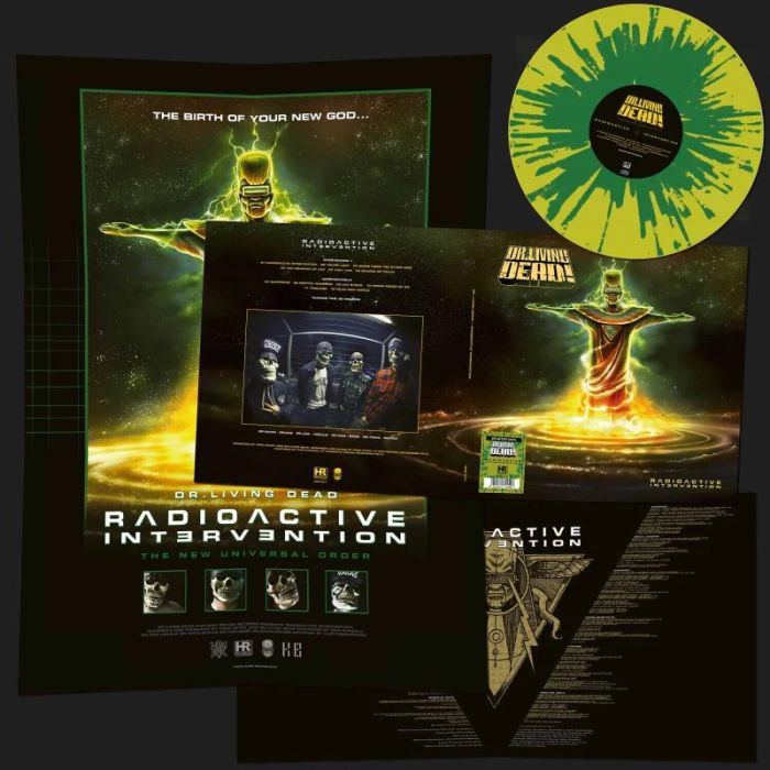 DR. LIVING DEAD! - RADIOACTIVE INTERVENTION (COLOURED VINYL)