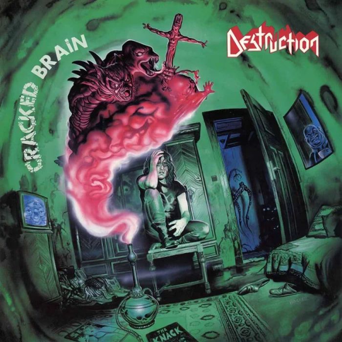 DESTRUCTION - CRACKED BRAIN (SPLATTER VINYL)
