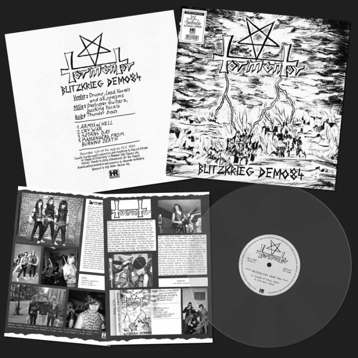 TORMENTOR - BLITZKRIEG DEMO '84 (TRANS ULTRA CLEAR VINYL)