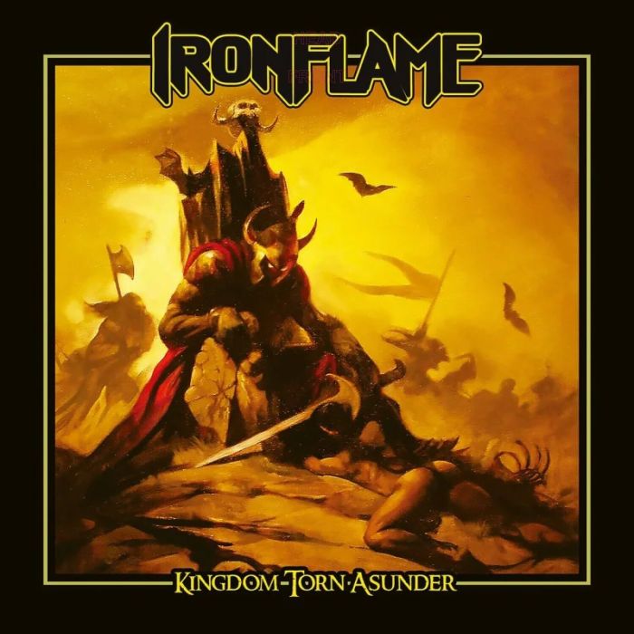 IRONFLAME - KINGDOM TORN ASUNDER (COLORED VINYL)