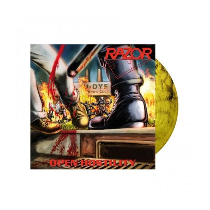 RAZOR - OPEN HOSTILITY (COLOR VINYL)