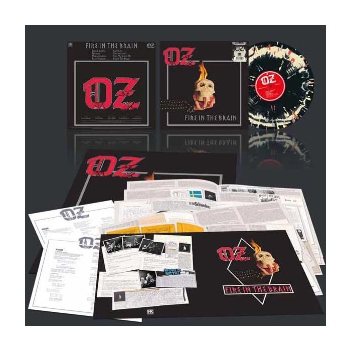 OZ - FIRE IN THE BRAIN (MIXED SPLATTER VINYL)