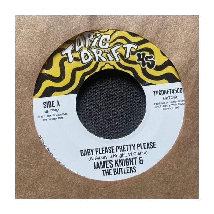KNIGHT,JAMES & THE BUTLERS - BABY PLEASE PRETTY PLEASE/SPACE GUITAR