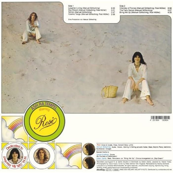 ASH RA TEMPEL - STARRING ROSI (PEARL COLOR VINYL)