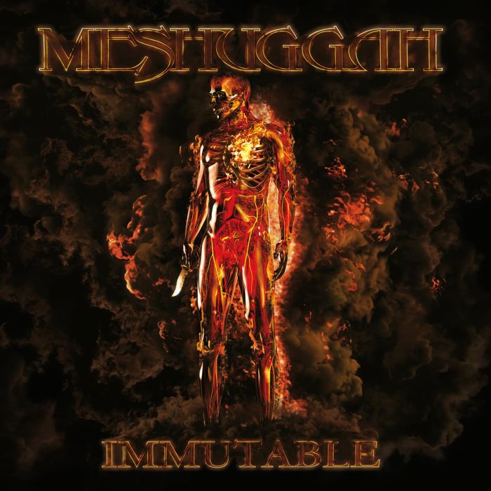 MESHUGGAH - IMMUTABLE (ORANGE W/CIRCLE BLACK VINYL)